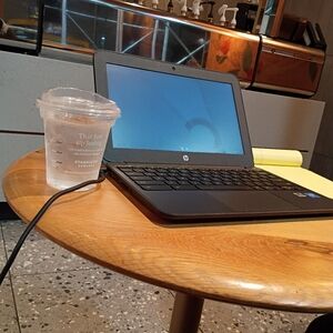 HP Laptop with Black Finish